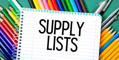  Supply List